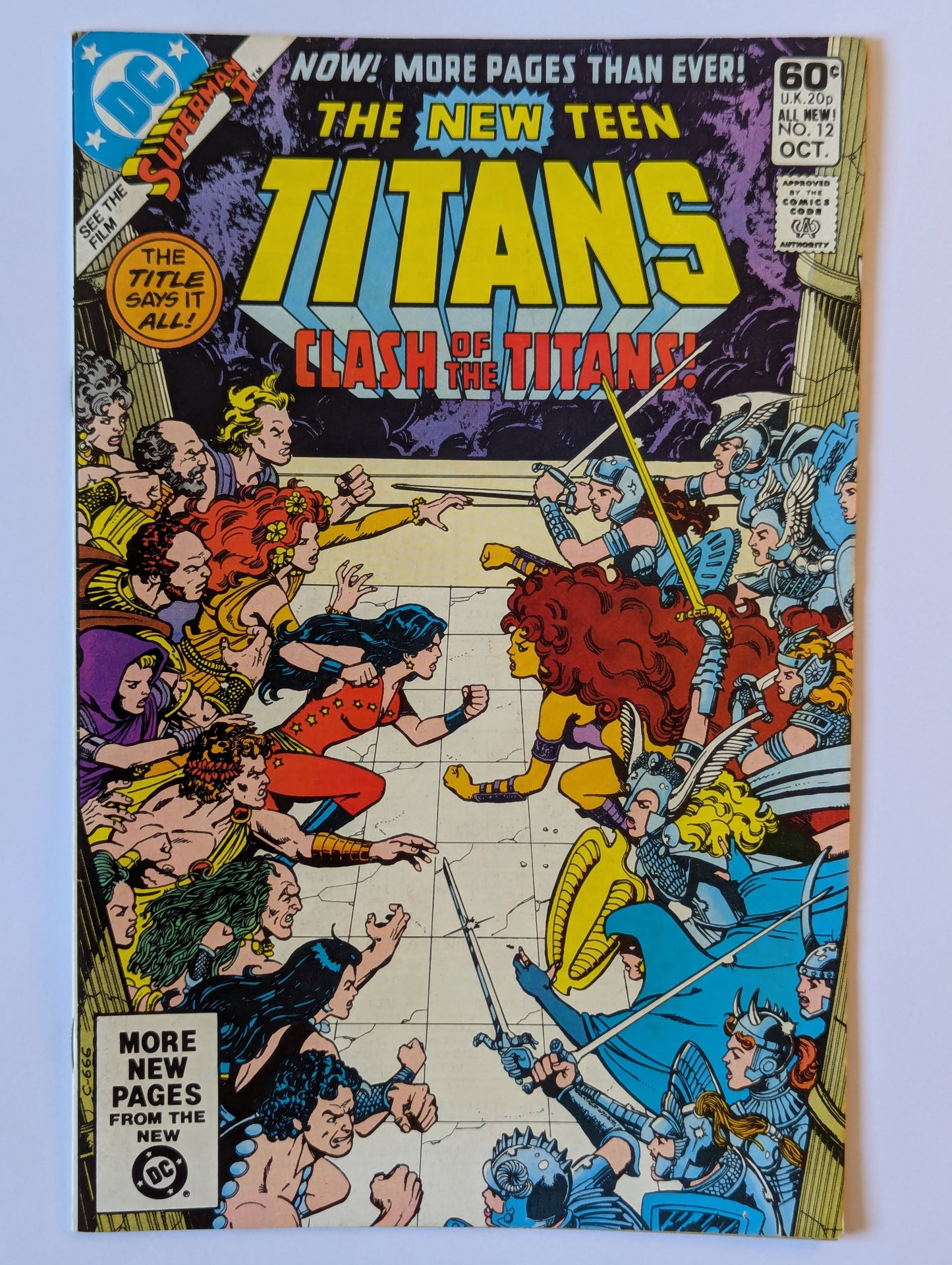New Teen Titans #12 DC Comic Book