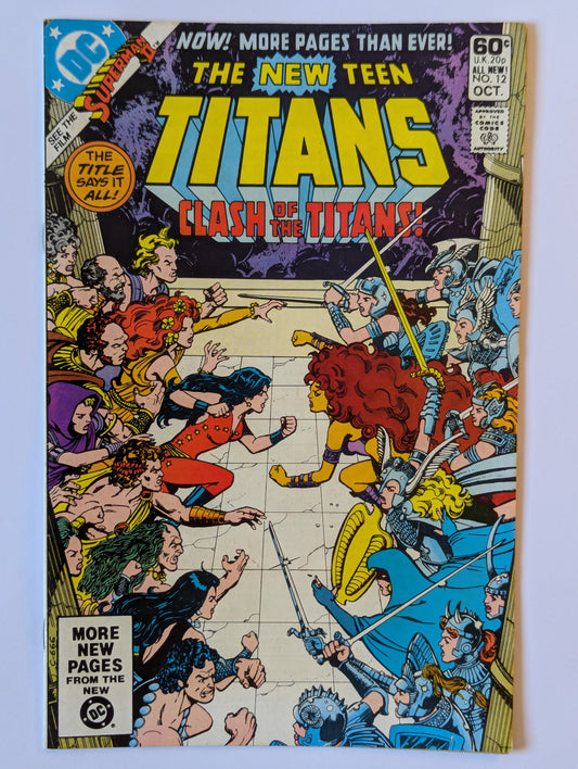 New Teen Titans #12 DC Comic Book