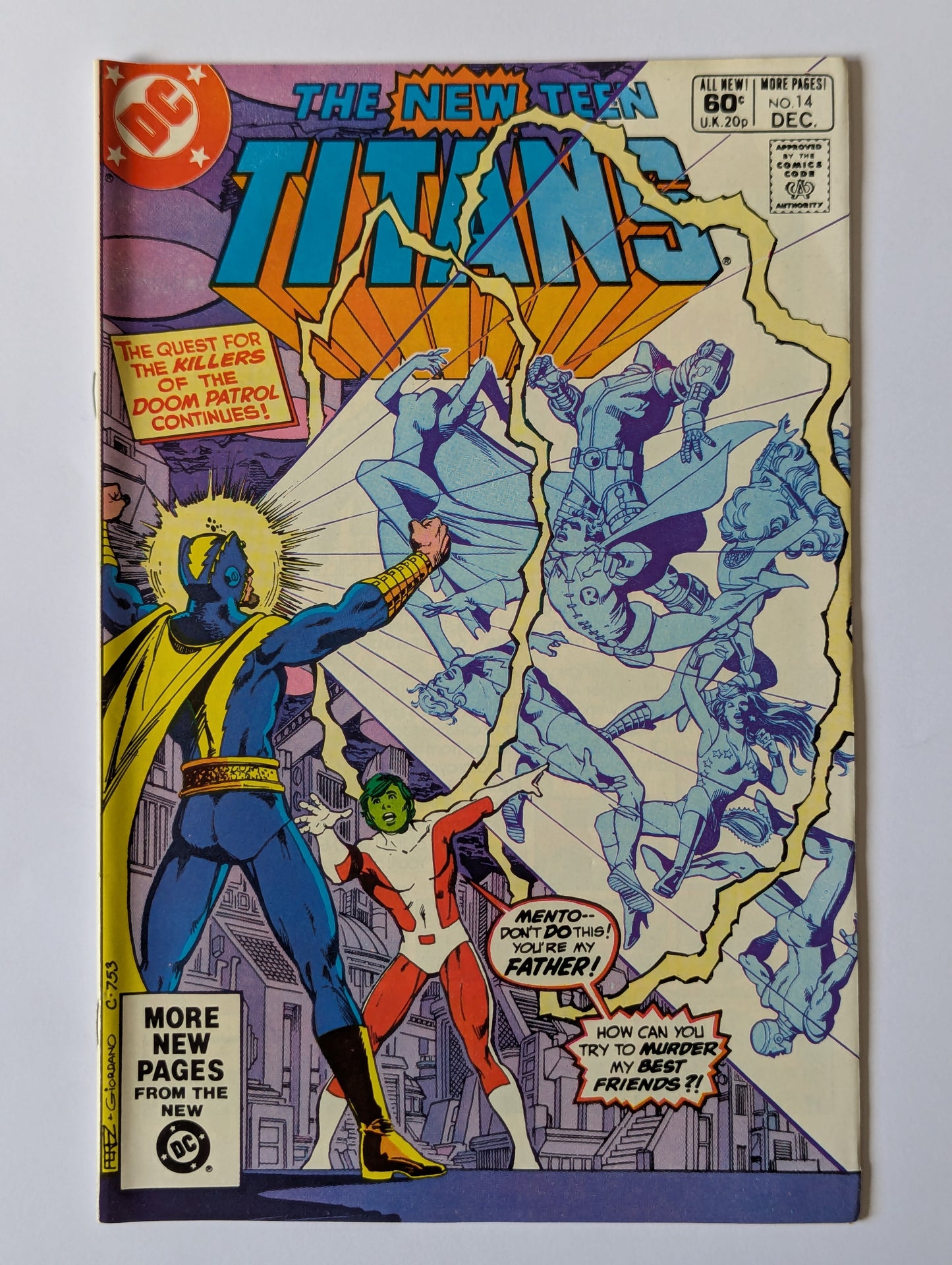 New Teen Titans #14 DC Comic Book