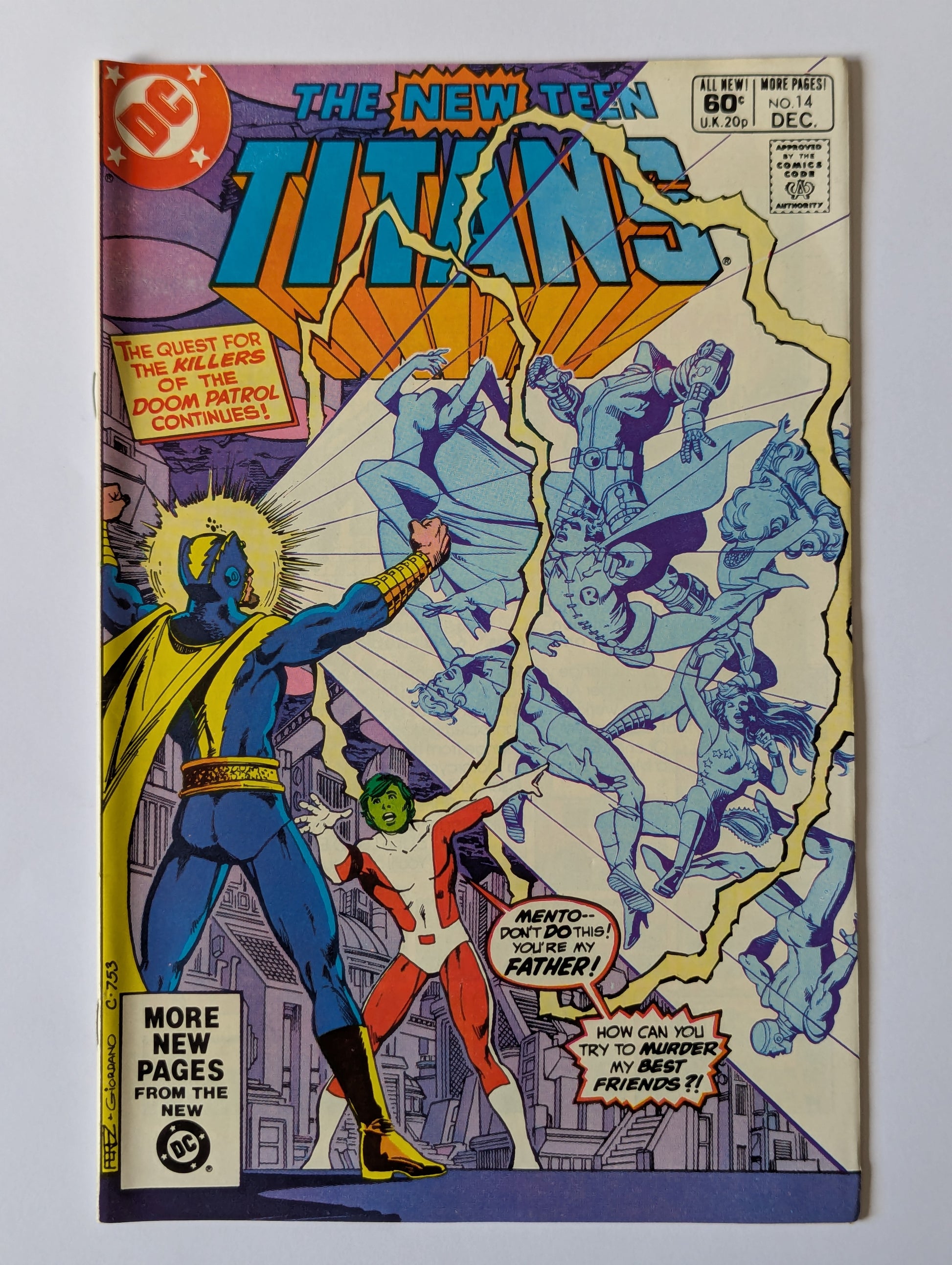 New Teen Titans #14 DC Comic Book