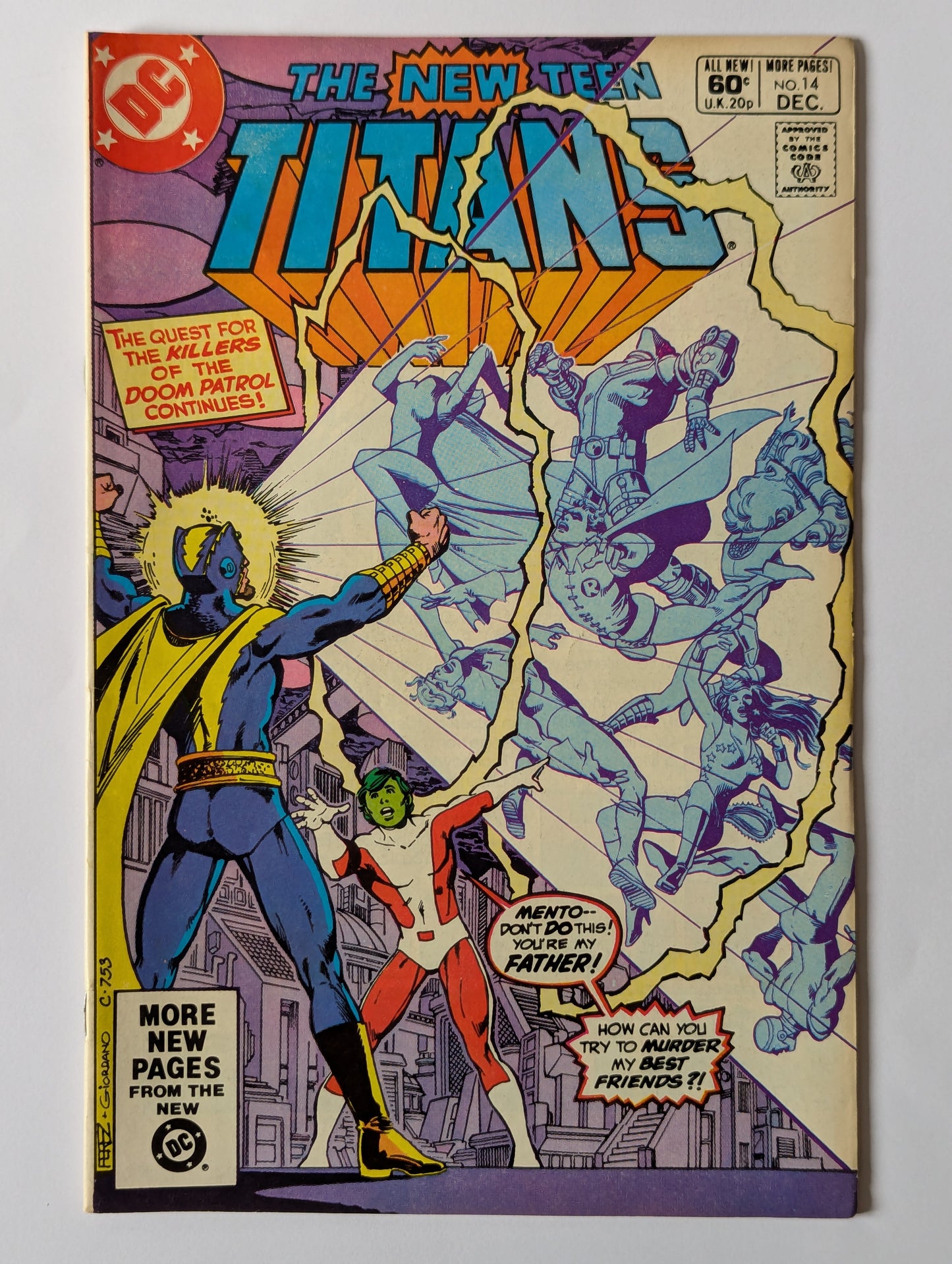 New Teen Titans #14 DC Comic Book