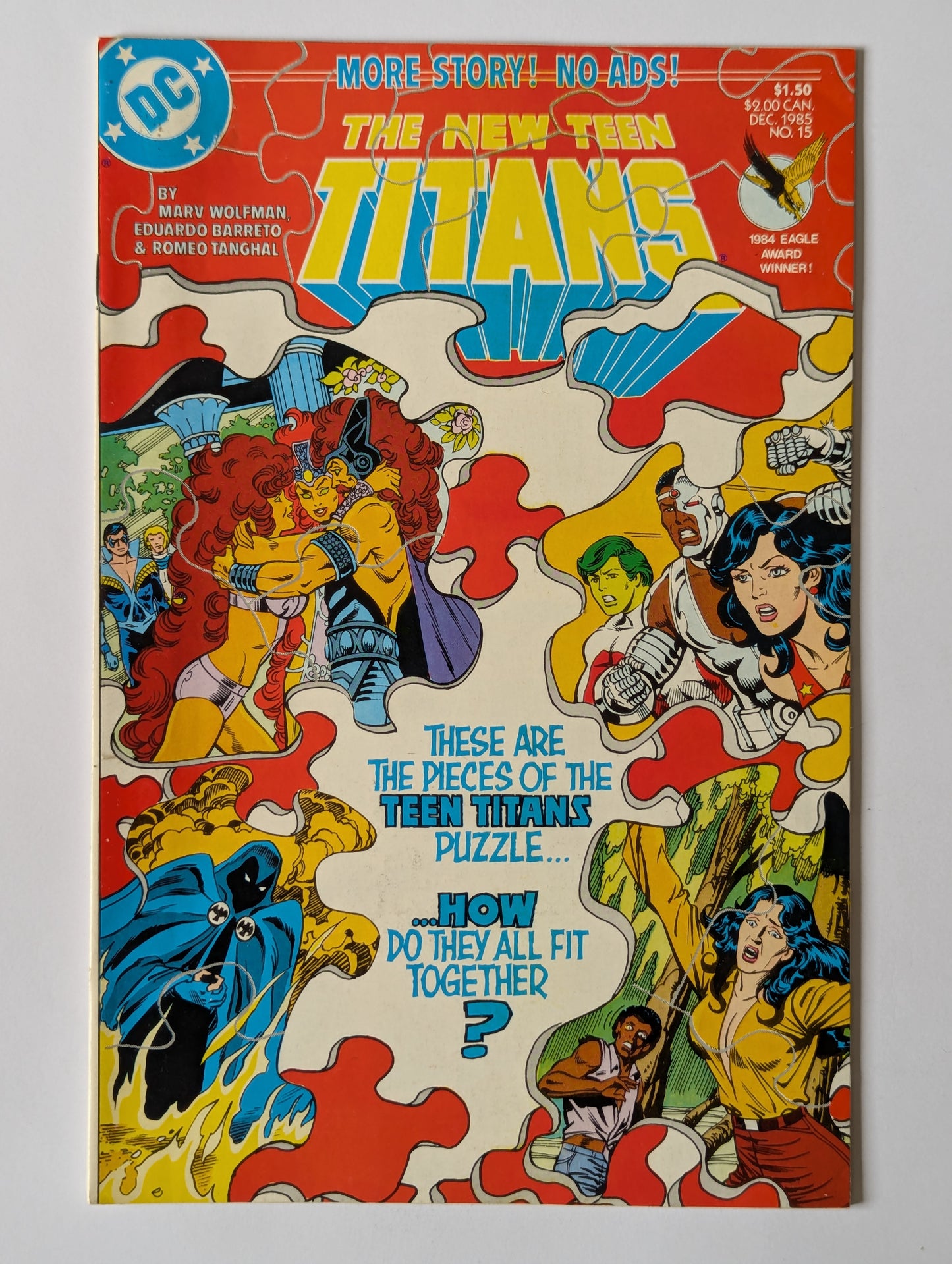 New Teen Titans #15 DC Comic Book