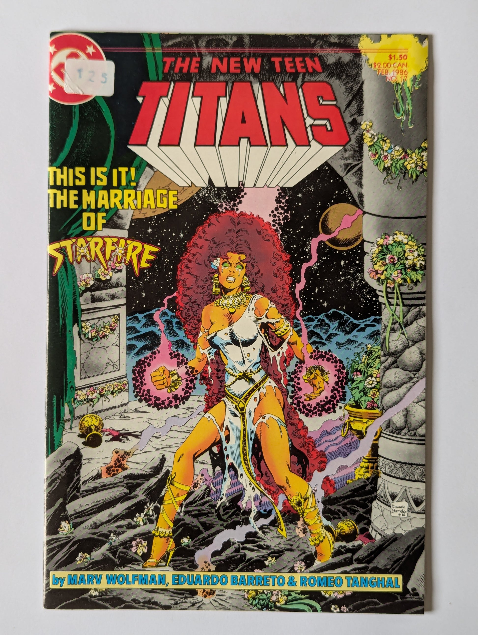 New Teen Titans #17 DC Comic Book