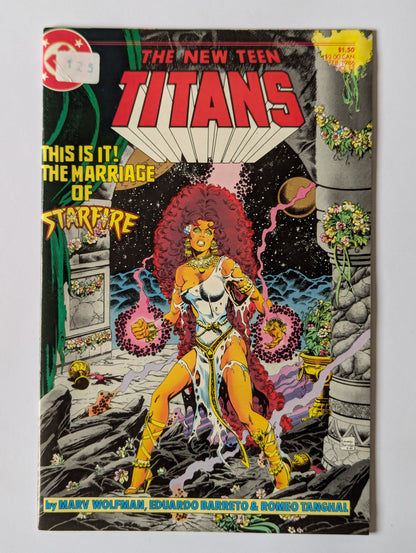 New Teen Titans #17 DC Comic Book