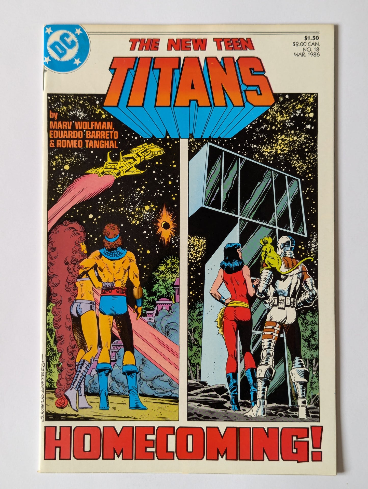 New Teen Titans #18 DC Comic Book