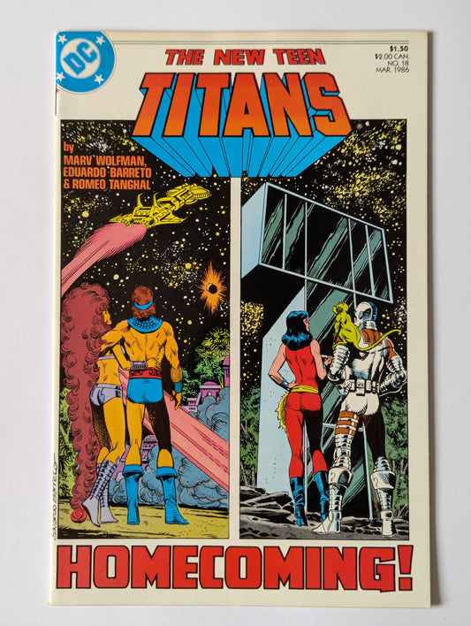 New Teen Titans #18 DC Comic Book