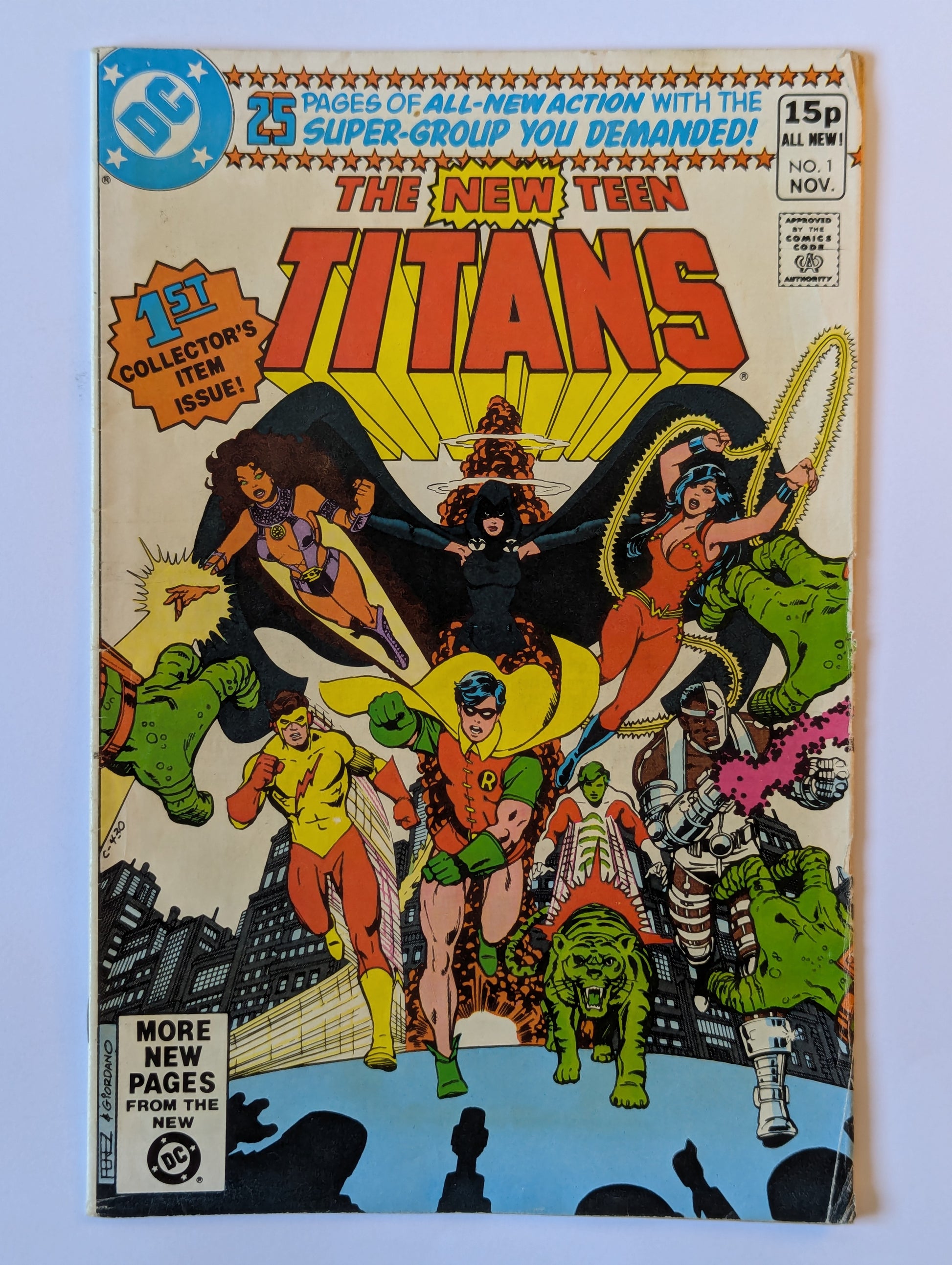 New Teen Titans #1 DC Comic Book