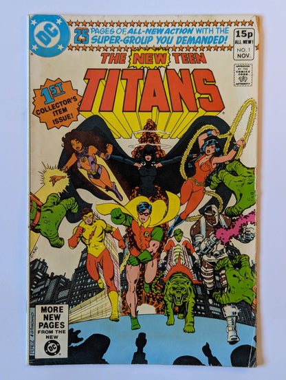 New Teen Titans #1 DC Comic Book