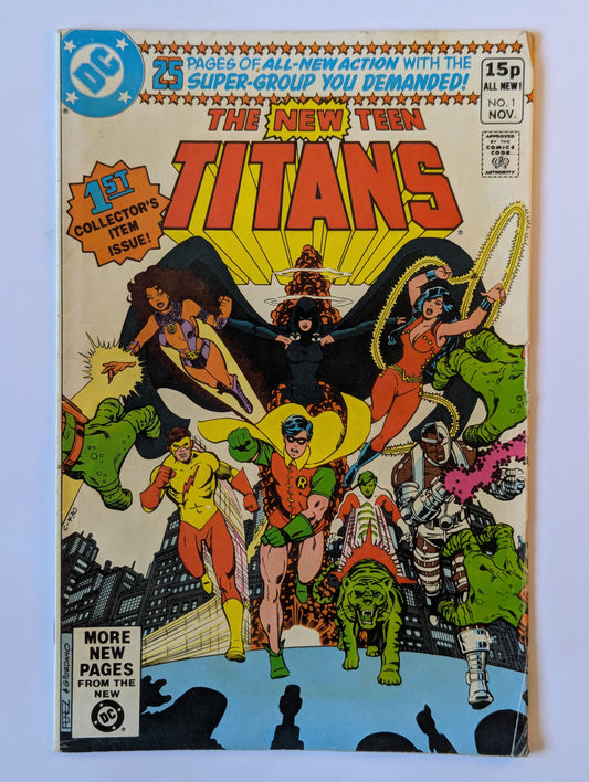 New Teen Titans #1 DC Comic Book
