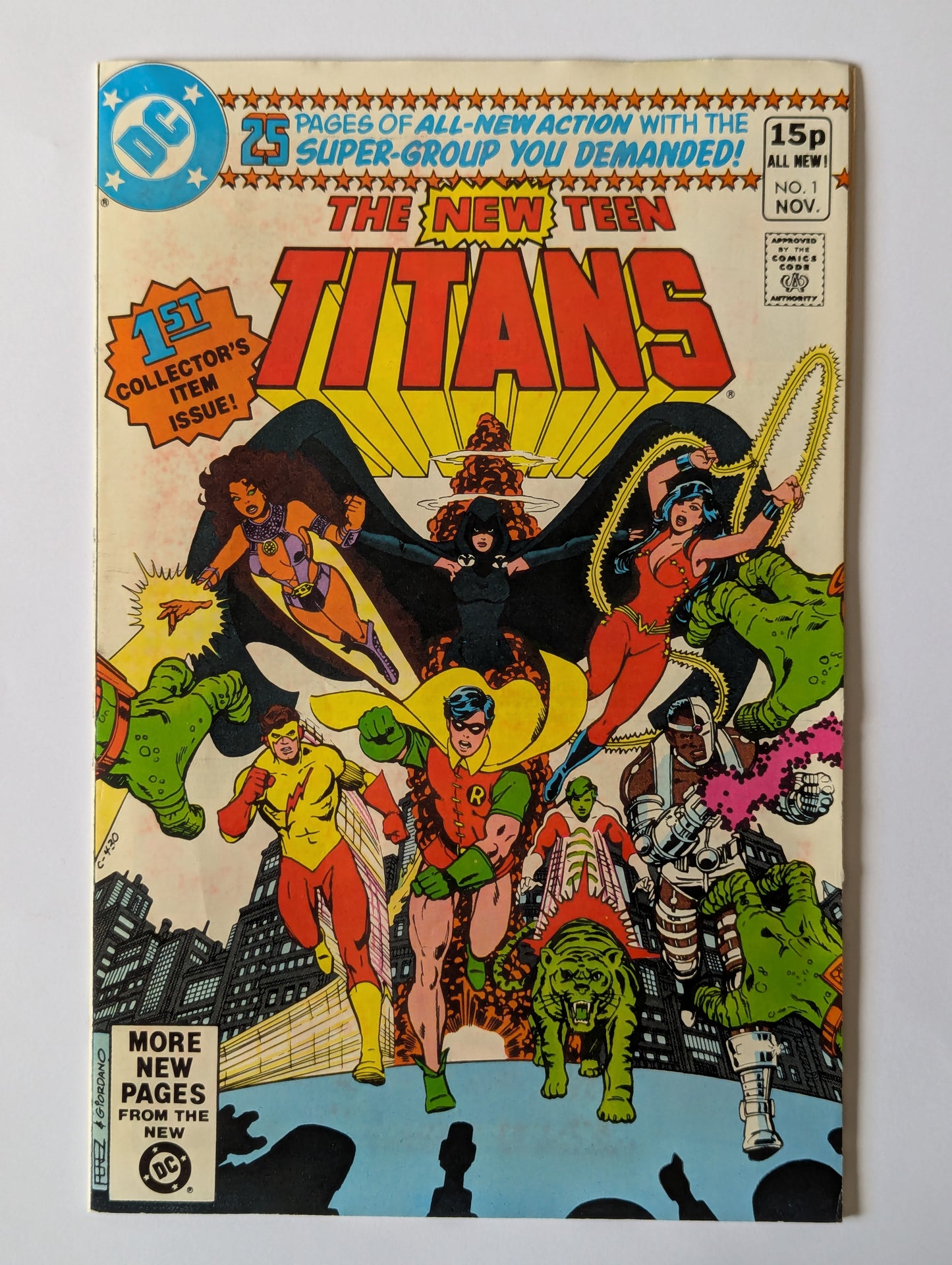 New Teen Titans #1 DC Comic Book