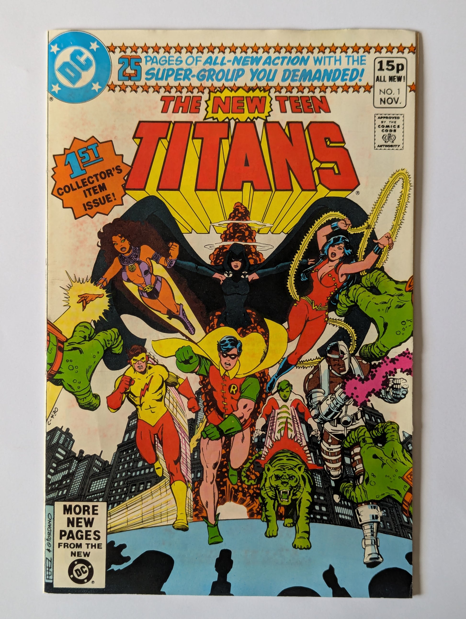 New Teen Titans #1 DC Comic Book