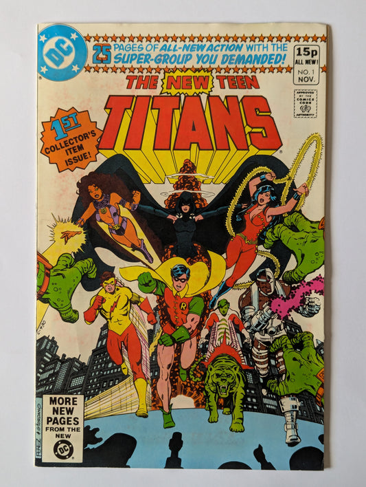 New Teen Titans #1 DC Comic Book