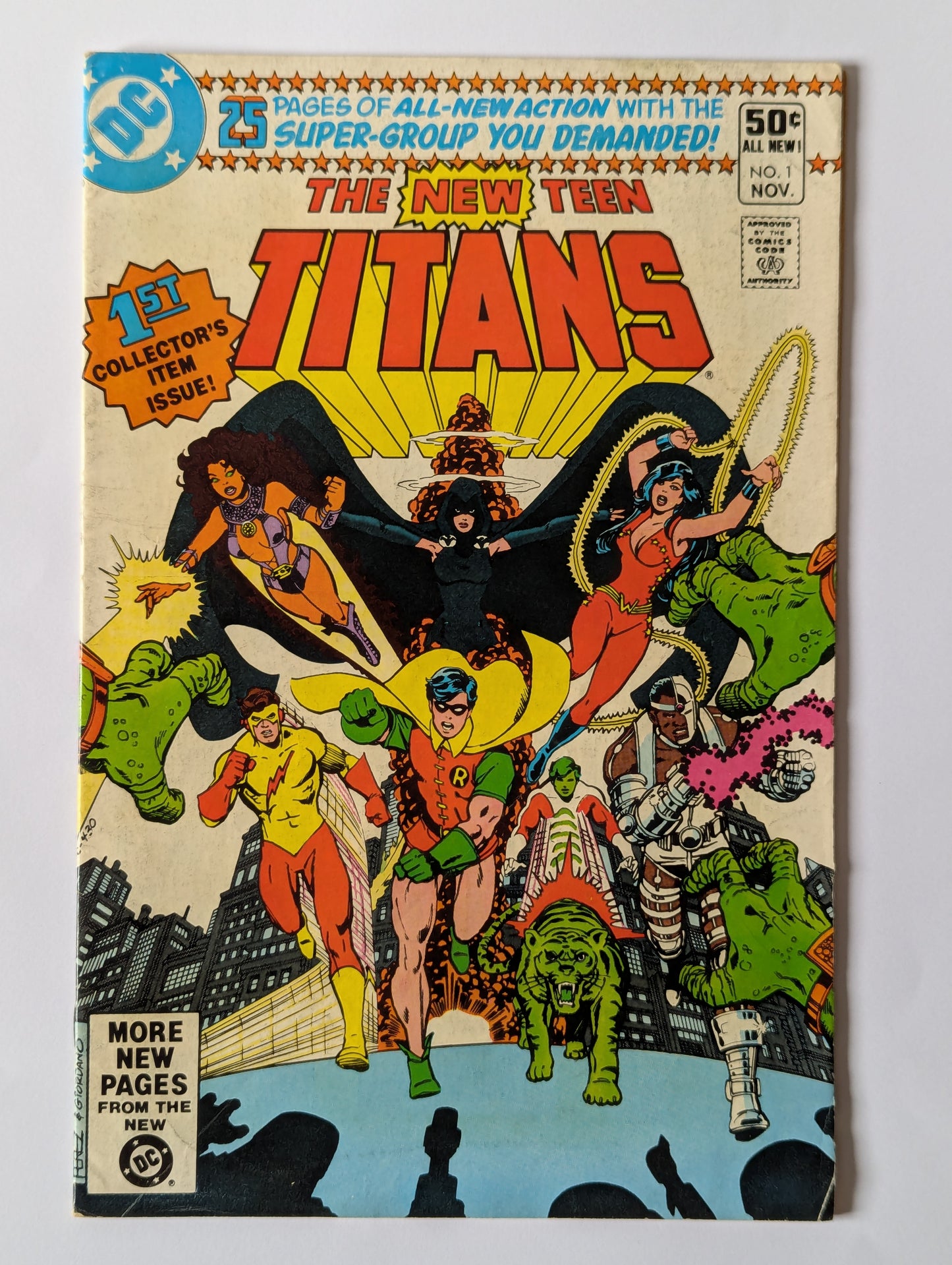 New Teen Titans #1 DC Comic Book