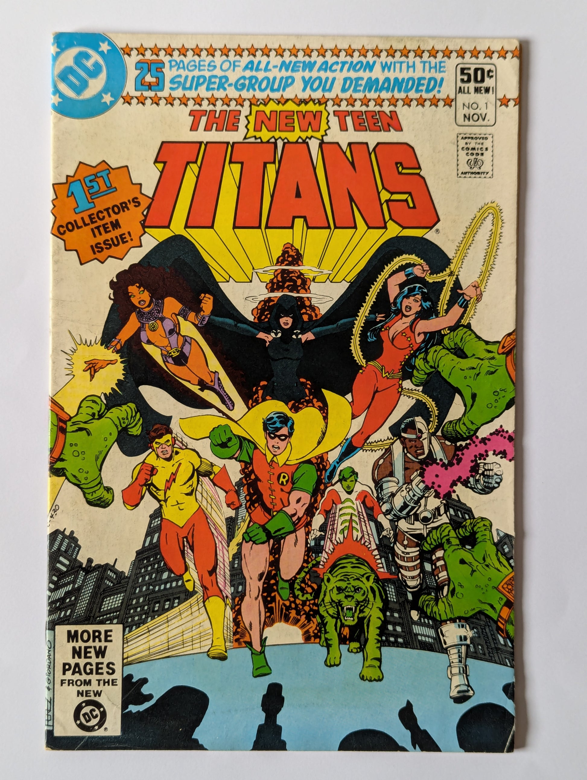 New Teen Titans #1 DC Comic Book
