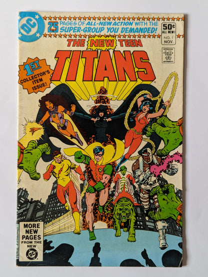 New Teen Titans #1 DC Comic Book