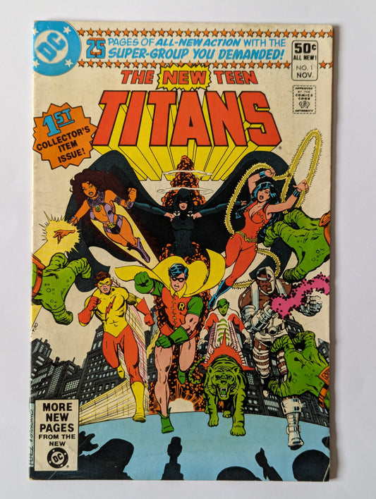 New Teen Titans #1 DC Comic Book
