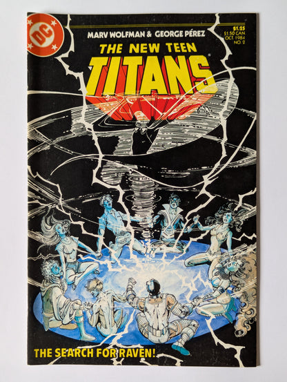 New Teen Titans #2 DC Comic Book