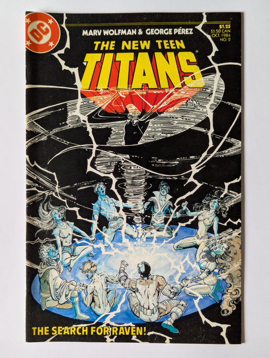 New Teen Titans #2 DC Comic Book