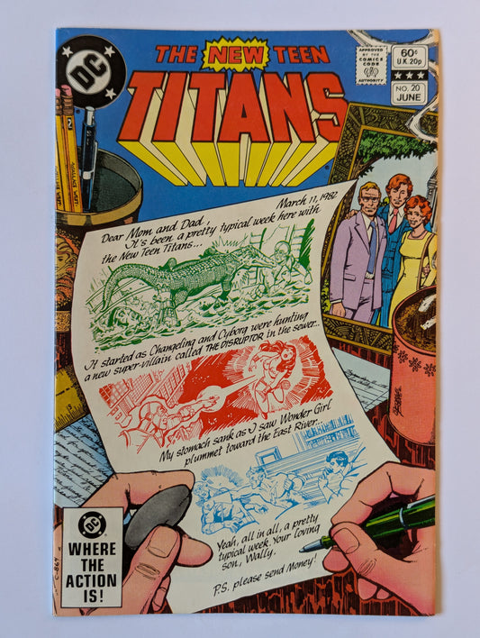 New Teen Titans #20 DC Comic Book
