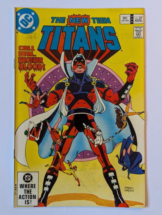 New Teen Titans #22 DC Comic Book