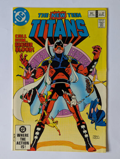 New Teen Titans #22 DC Comic Book