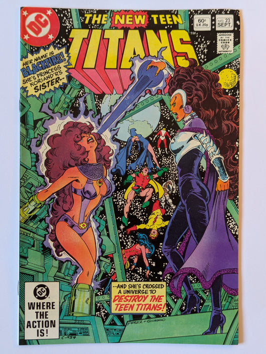 New Teen Titans #23 DC Comic Book