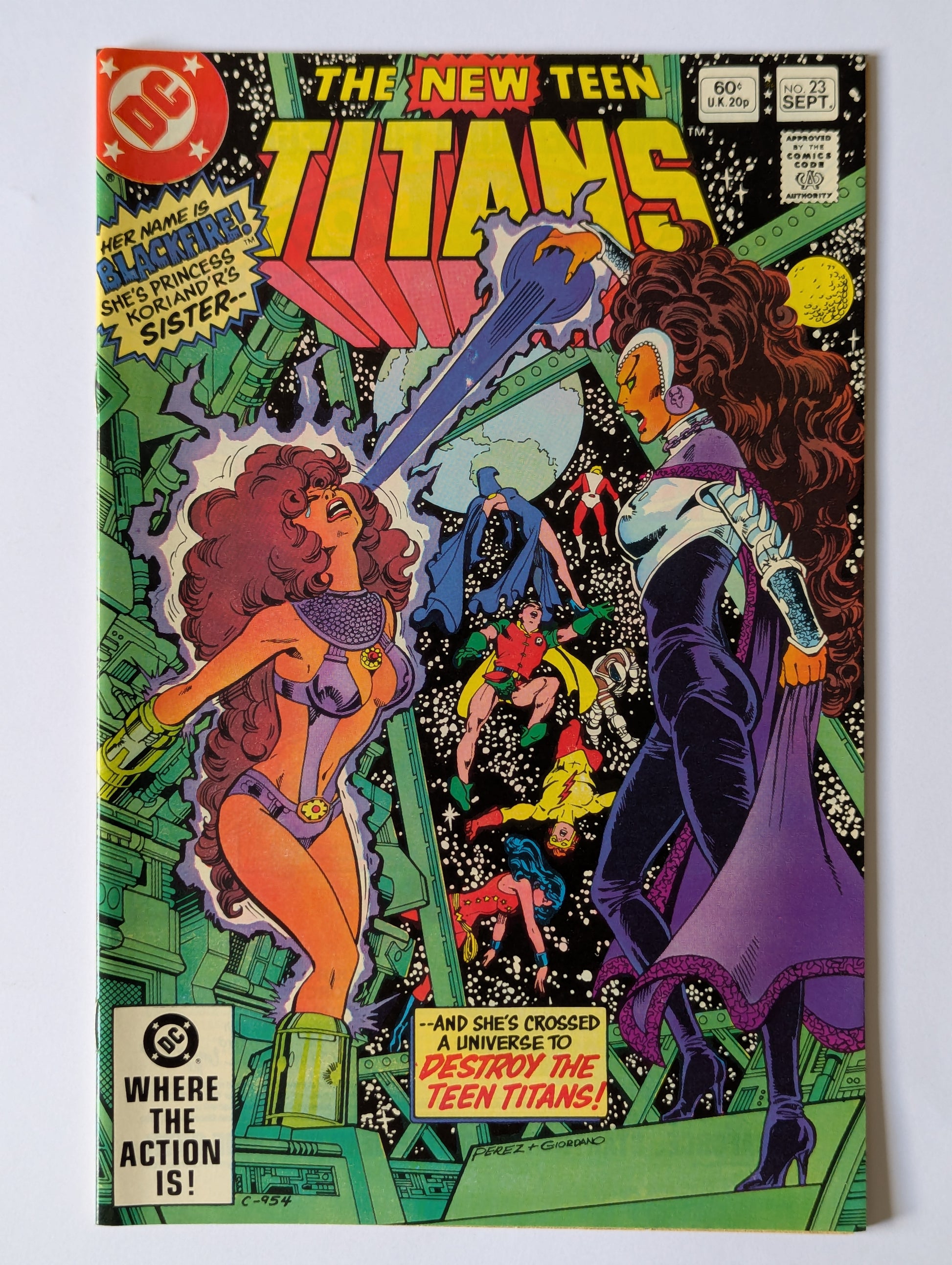 New Teen Titans #23 DC Comic Book