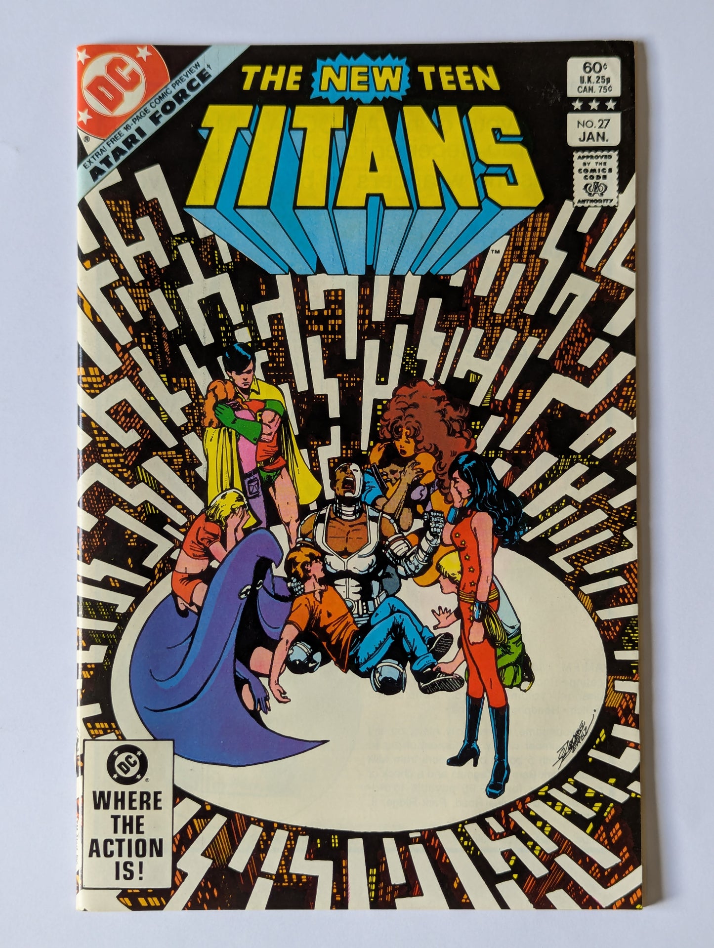 New Teen Titans #27 DC Comic Book