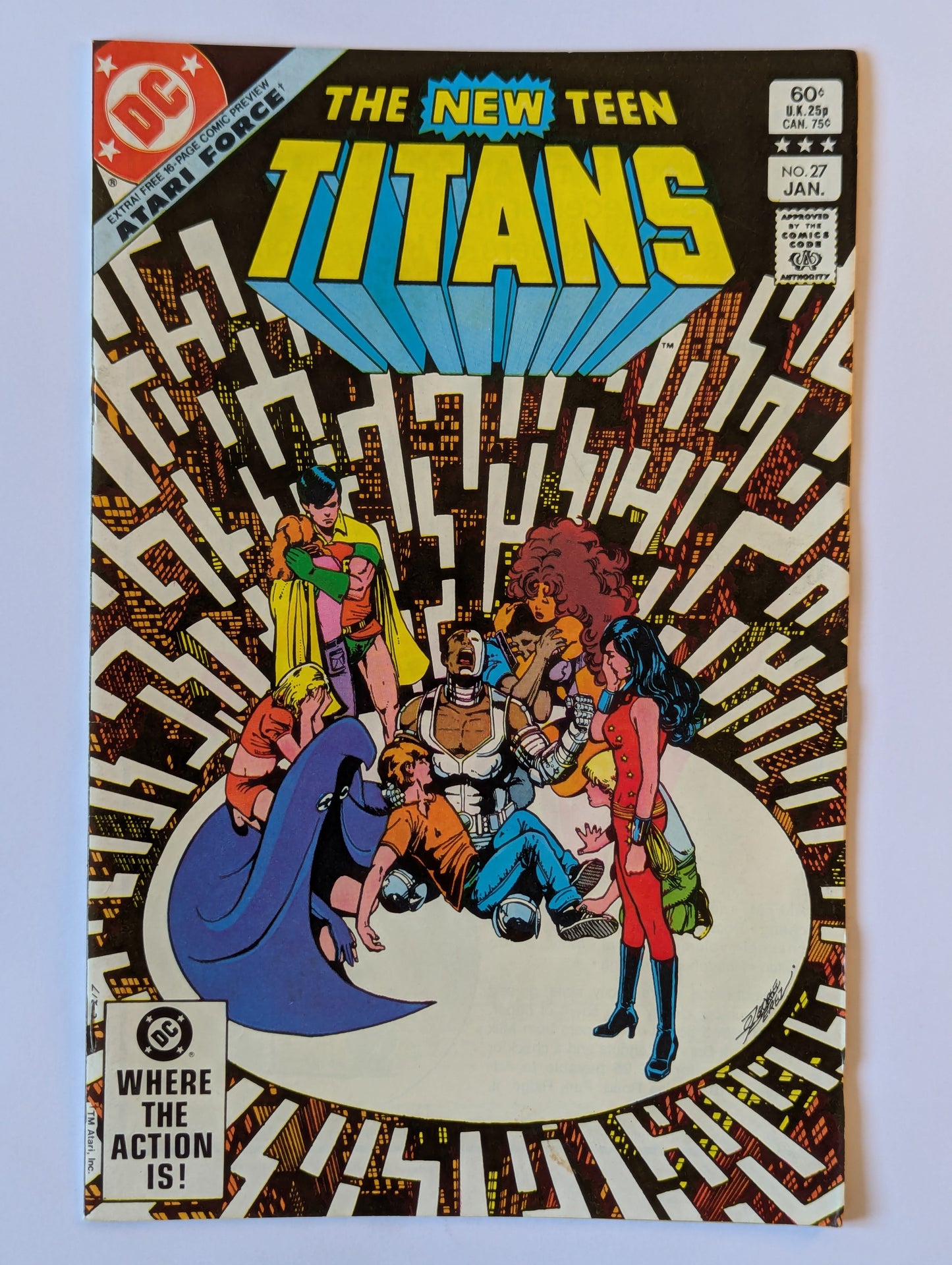 New Teen Titans #27 DC Comic Book