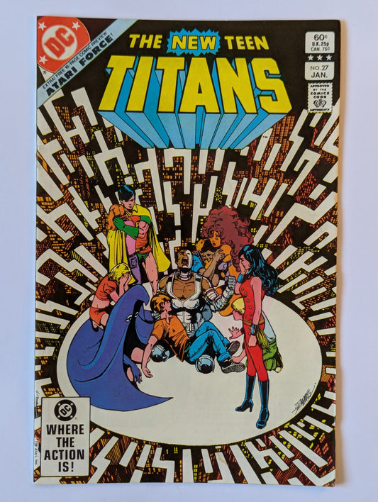 New Teen Titans #27 DC Comic Book