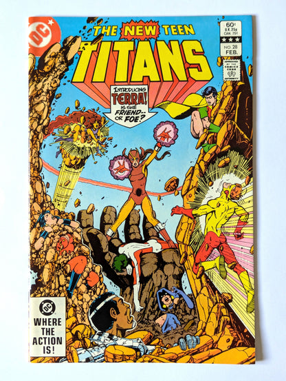 New Teen Titans #28 DC Comic Book