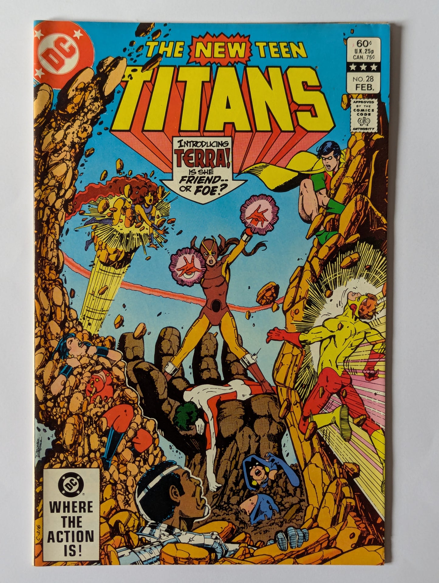 New Teen Titans #28 DC Comic Book