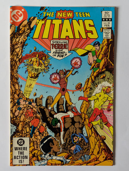 New Teen Titans #28 DC Comic Book