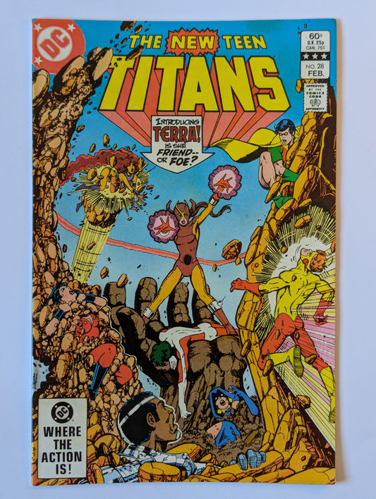 New Teen Titans #28 DC Comic Book