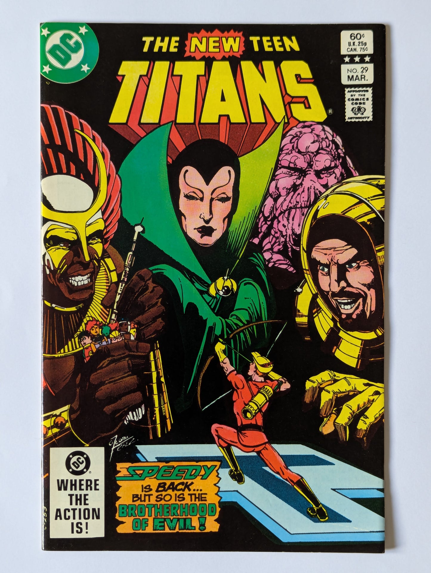 New Teen Titans #29 DC Comic Book