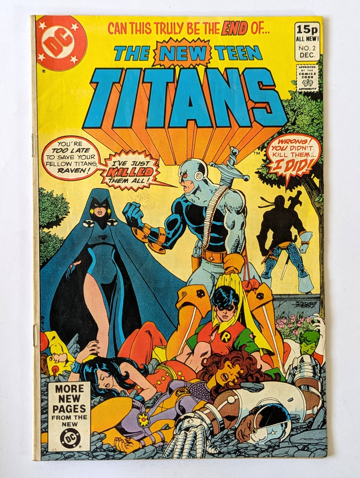 New Teen Titans #2 DC Comic Book