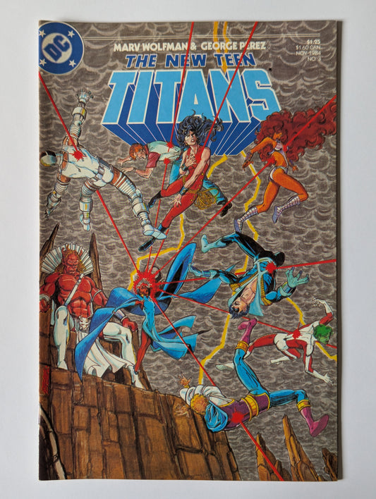New Teen Titans #3 DC Comic Book