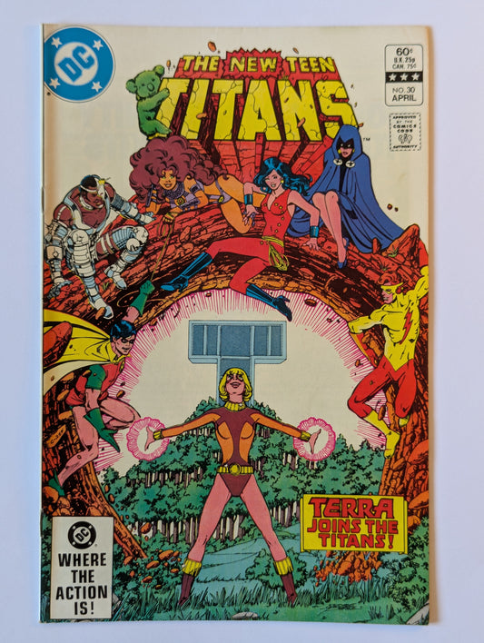 New Teen Titans #30 DC Comic Book