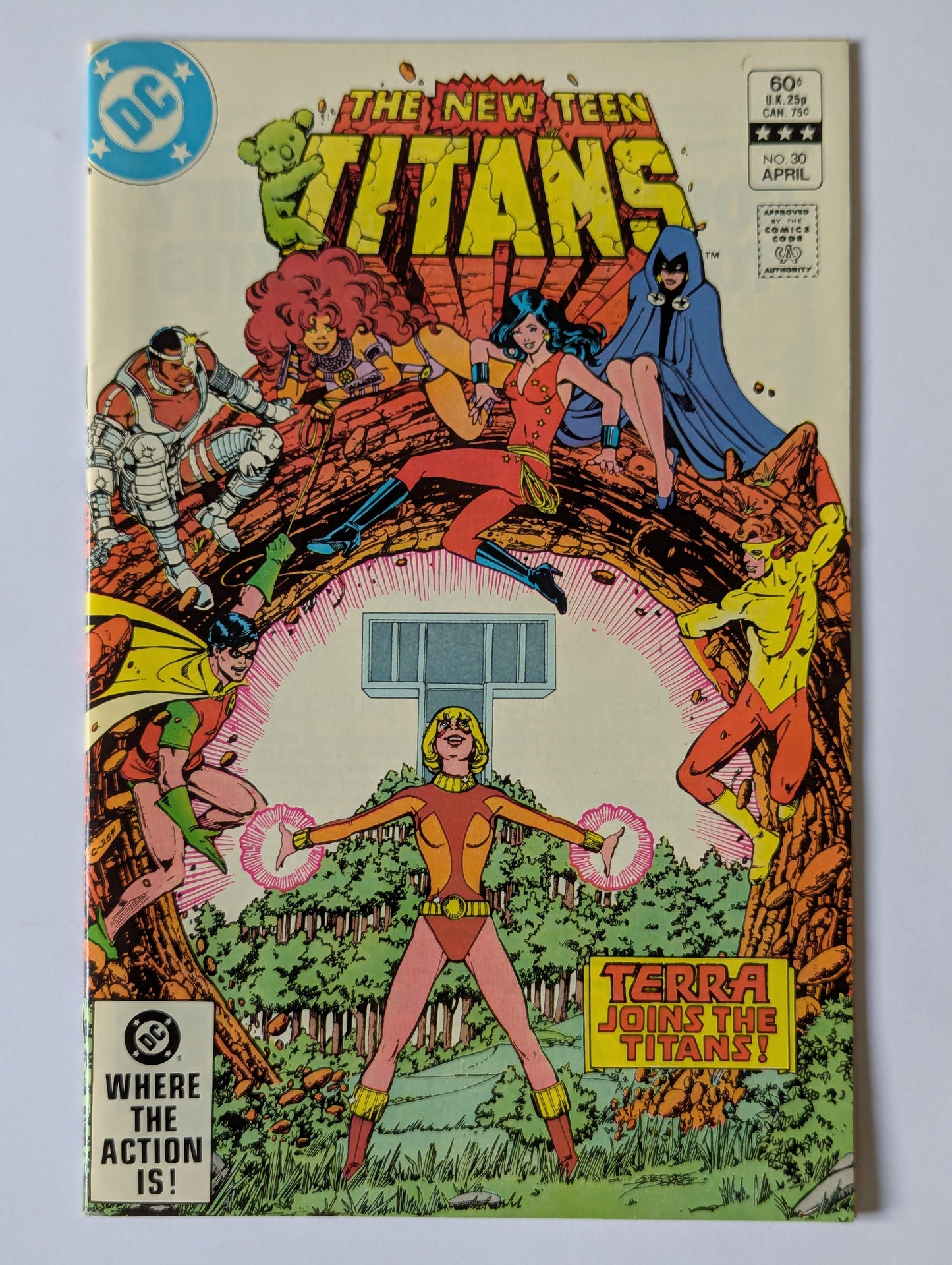 New Teen Titans #30 DC Comic Book