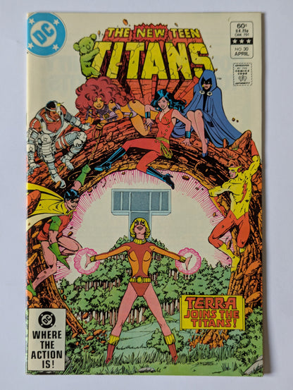 New Teen Titans #30 DC Comic Book
