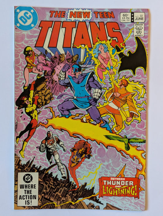 New Teen Titans #32 DC Comic Book