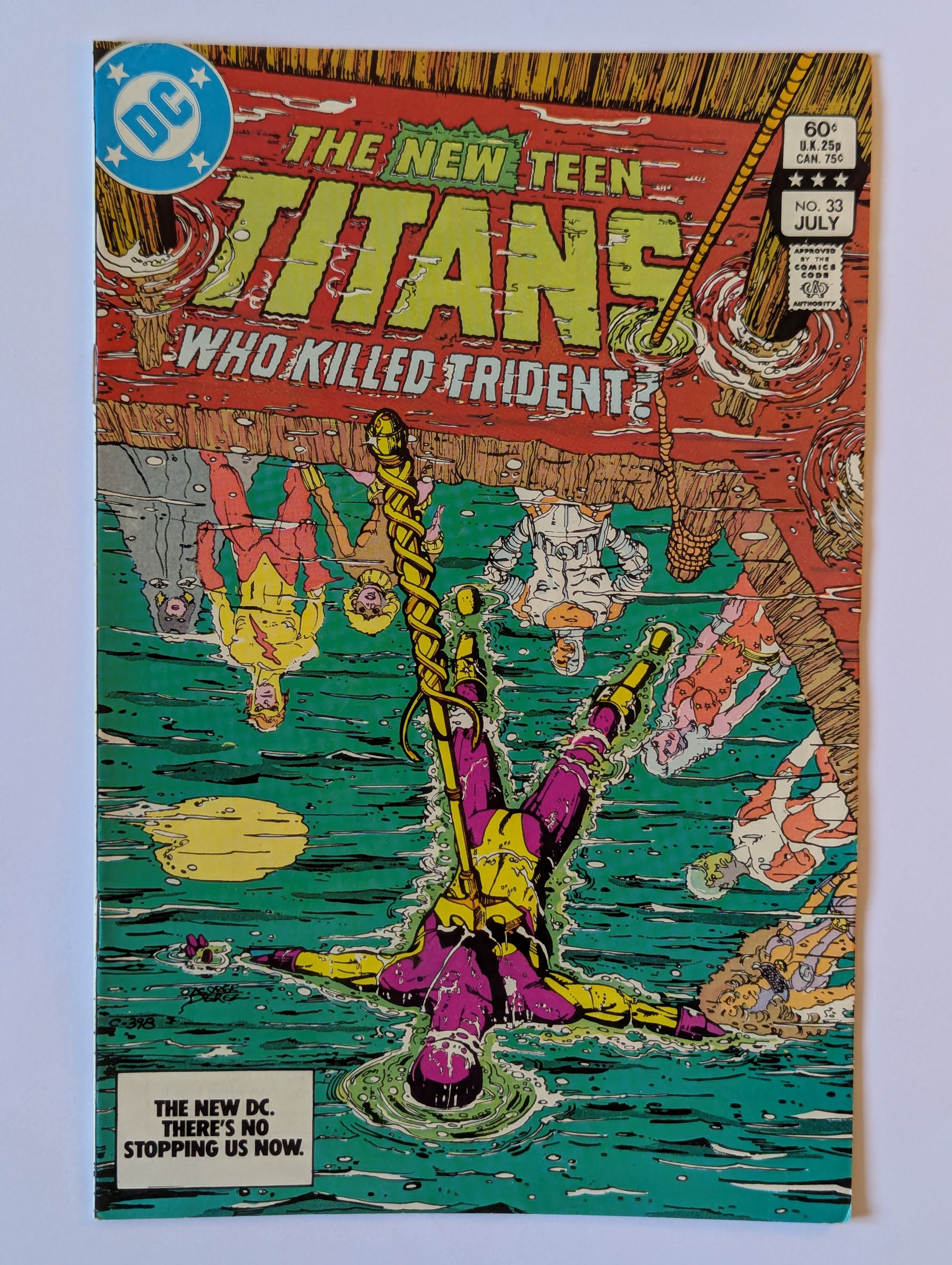 New Teen Titans #33 DC Comic Book