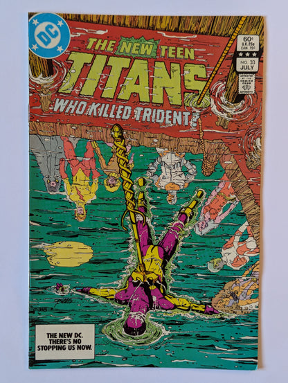 New Teen Titans #33 DC Comic Book