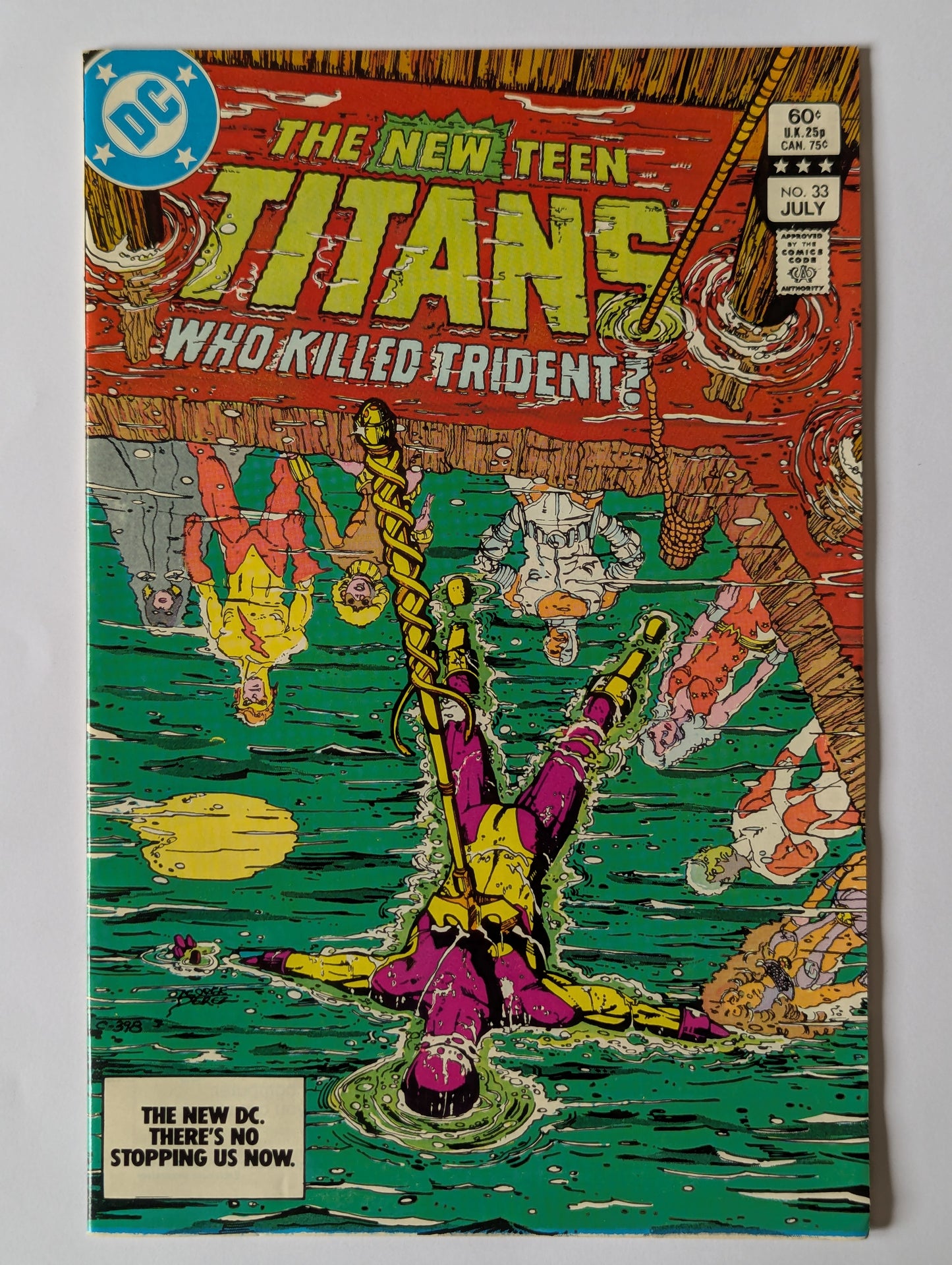 New Teen Titans #33 DC Comic Book