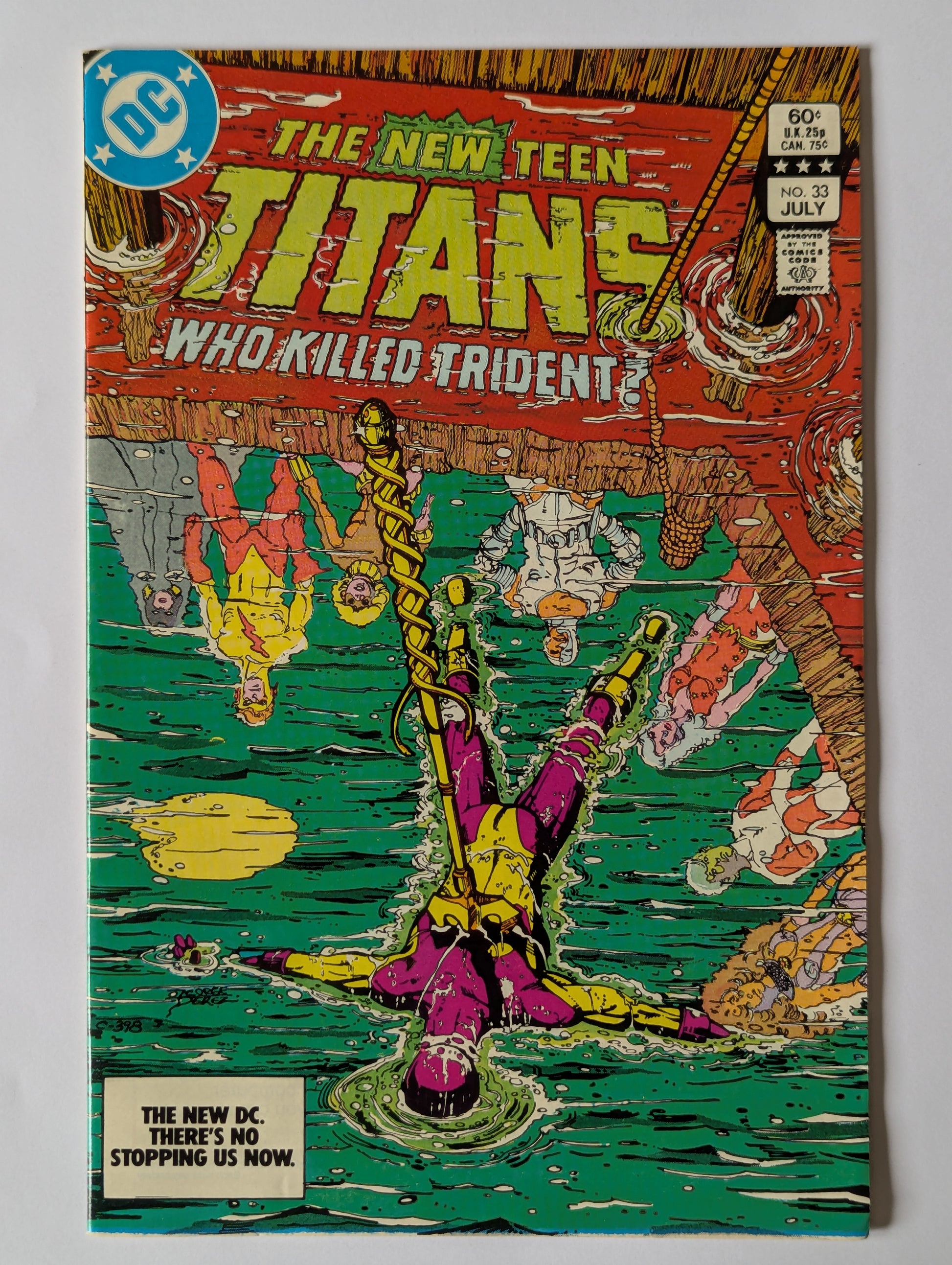 New Teen Titans #33 DC Comic Book