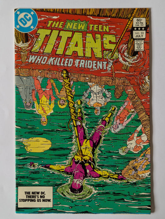 New Teen Titans #33 DC Comic Book