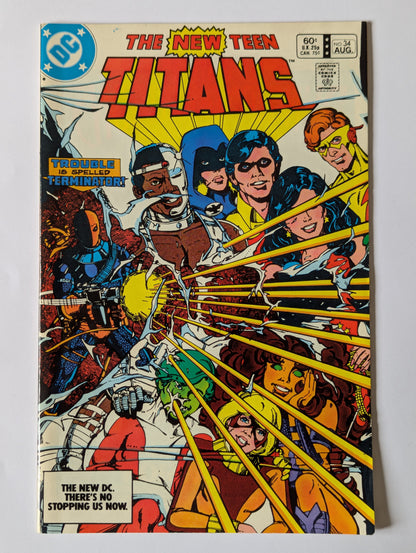 New Teen Titans #34 DC Comic Book