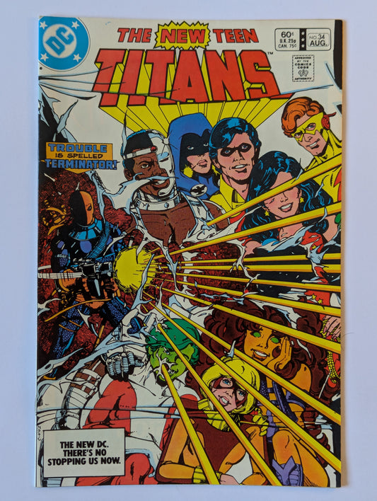 New Teen Titans #34 DC Comic Book