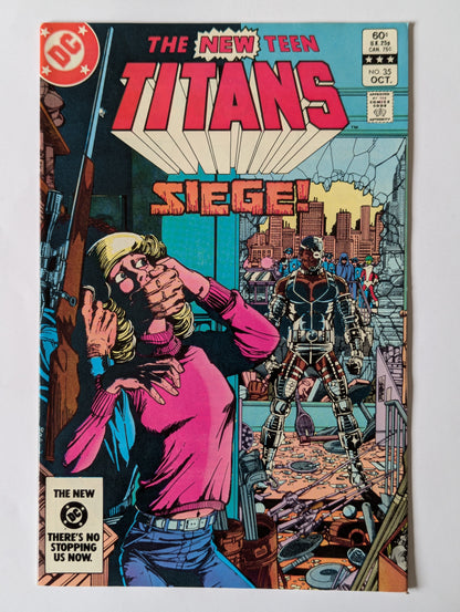 New Teen Titans #35 DC Comic Book