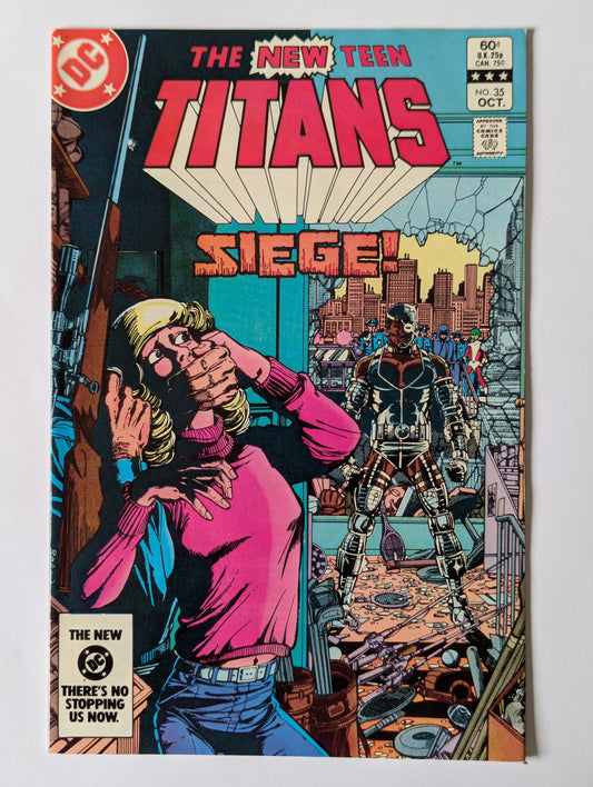 New Teen Titans #35 DC Comic Book